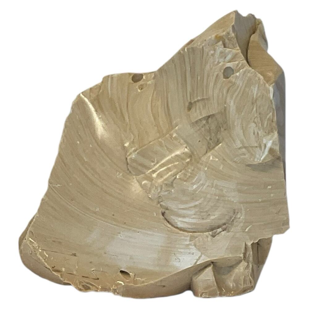 Carmel Cream Layered Art Glass Cullet‎ Slag Glass #5XL108